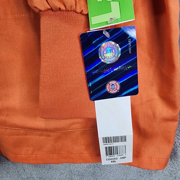 Landau Oklahoma State University Orange Scrub Lab Jacket Long Sleeve Size 2XL - Picture 6 of 10